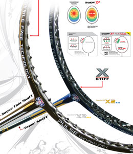 RSL Diamond X2 rackets